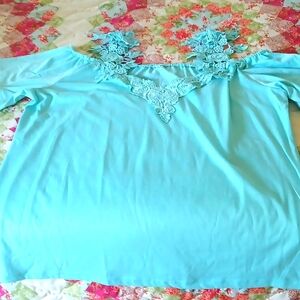 Ladies cold shoulder top